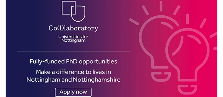 诺丁汉大学邀请本地社区申请以社区为重点的博士项目