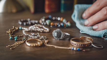 how to clean vintage jewelry