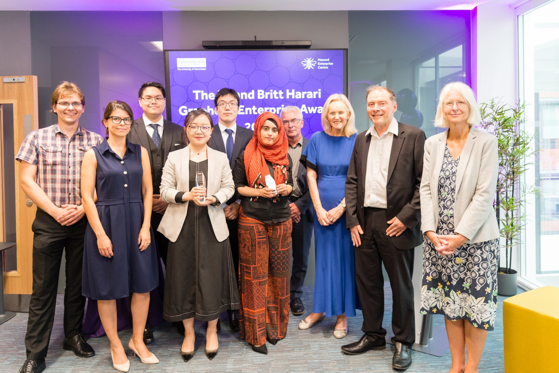 2019年Eli and Britt Harari 石墨烯企业奖：获奖者揭晓