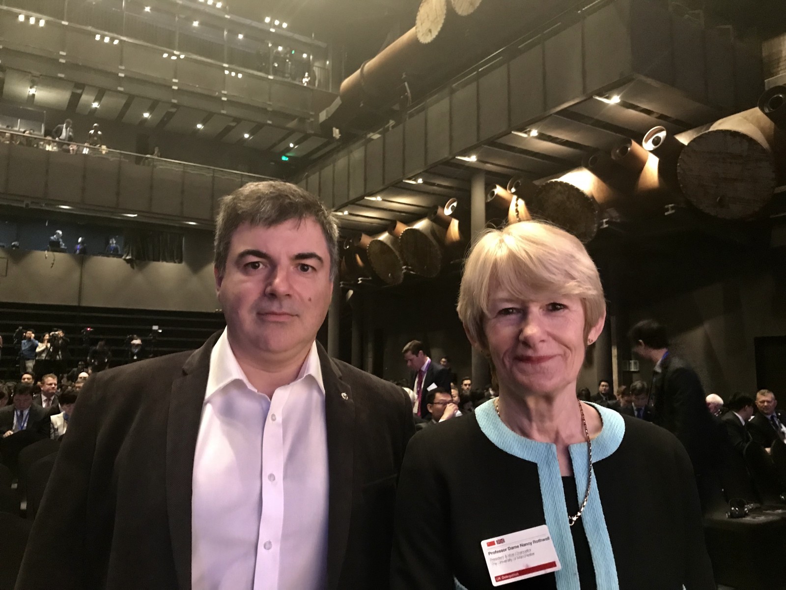 曼彻斯特大学与英国首相、中国商界领袖携手登上中心舞台