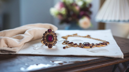 how to clean vintage jewelry at home safely