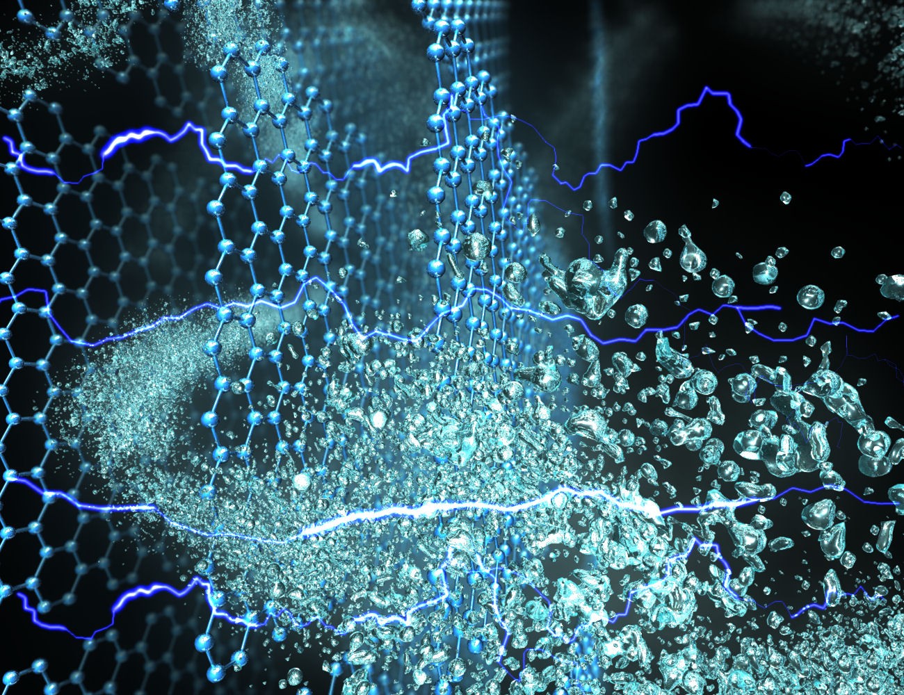 石墨烯智能膜能够控制水流