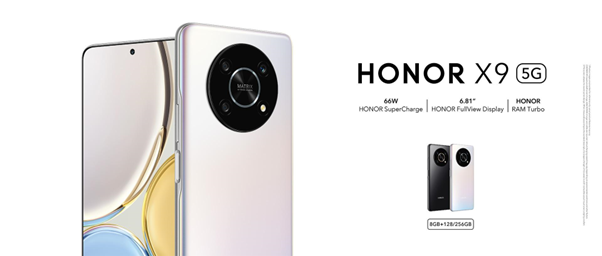 How does HONOR X9 5G phone support fast charging and capture beautiful pictures