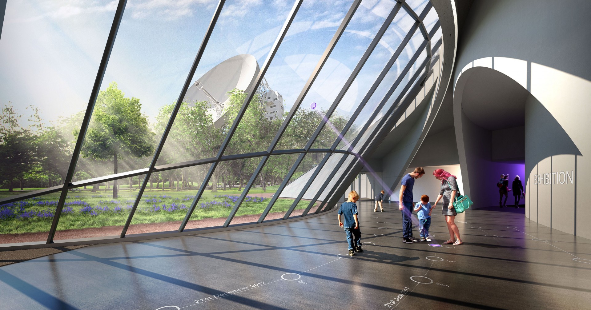 拨款建造炫目新展馆：爵德雷尔银行