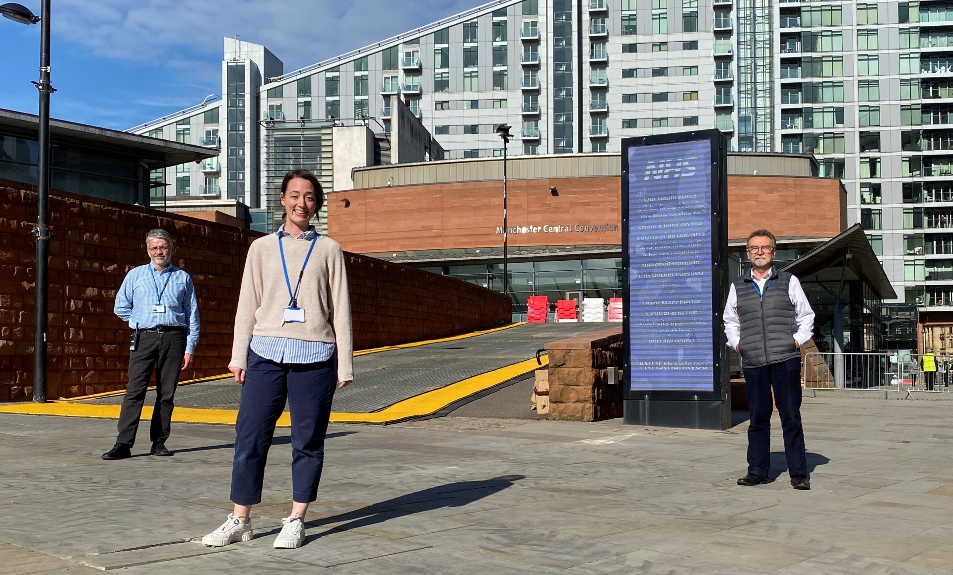 曼彻斯特学者领衔在城市南丁格尔医院抗击新冠疫情