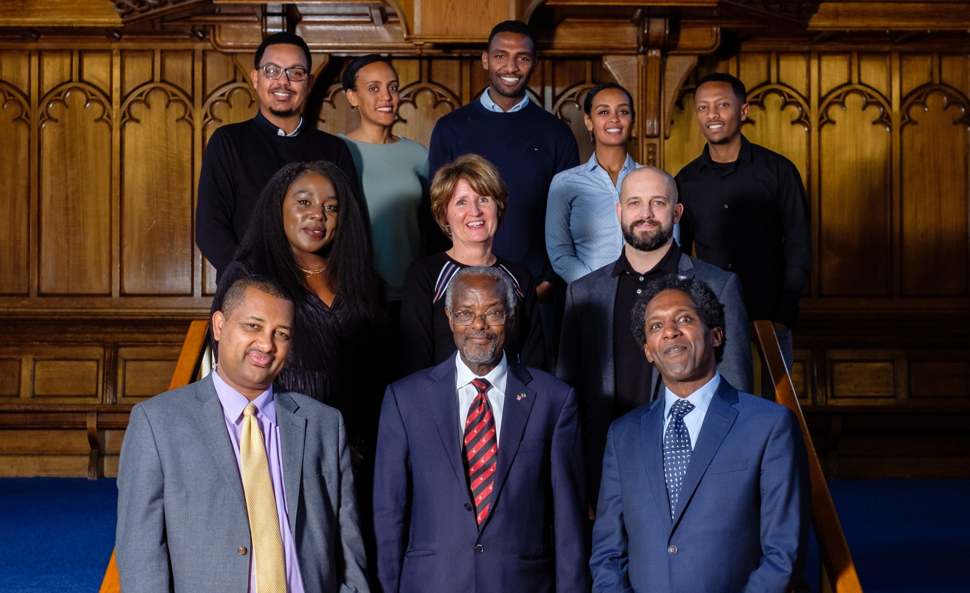 埃塞俄比亚大使访问大学并与奖学金学生会面