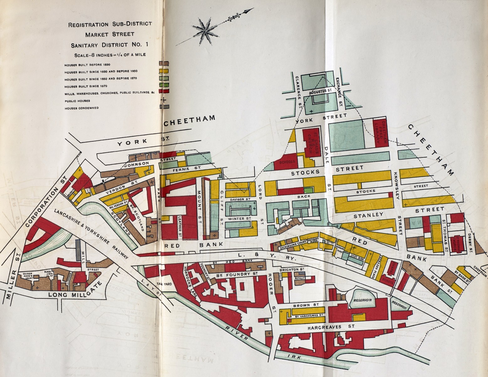 曼彻斯特贫民窟被遗忘的地图恢复并可供浏览