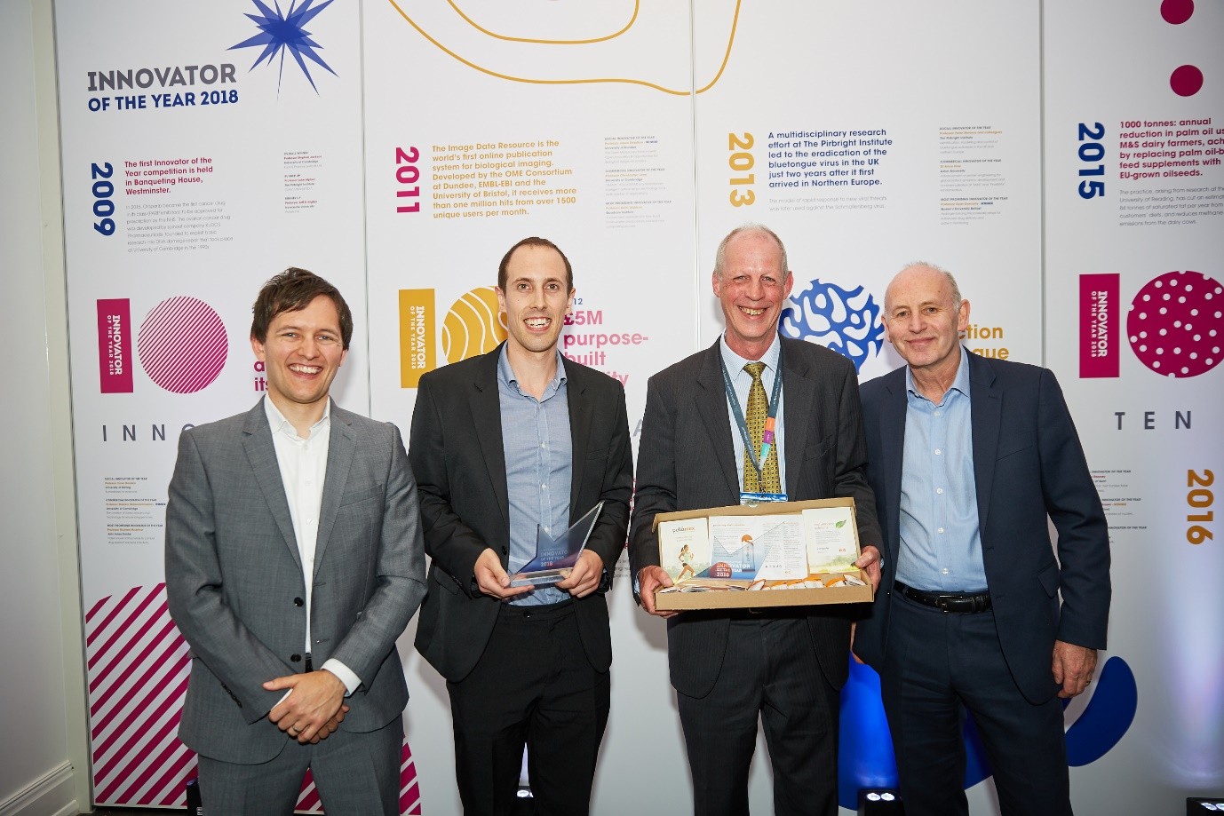 大学生创业者在年度创新者奖中获奖