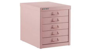 bisley best large capacity 5 drawer jewelry cabinet