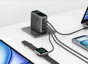 Anker Laptop Charger (140W, 4-Port, PD 3.1) with USB-C Cable