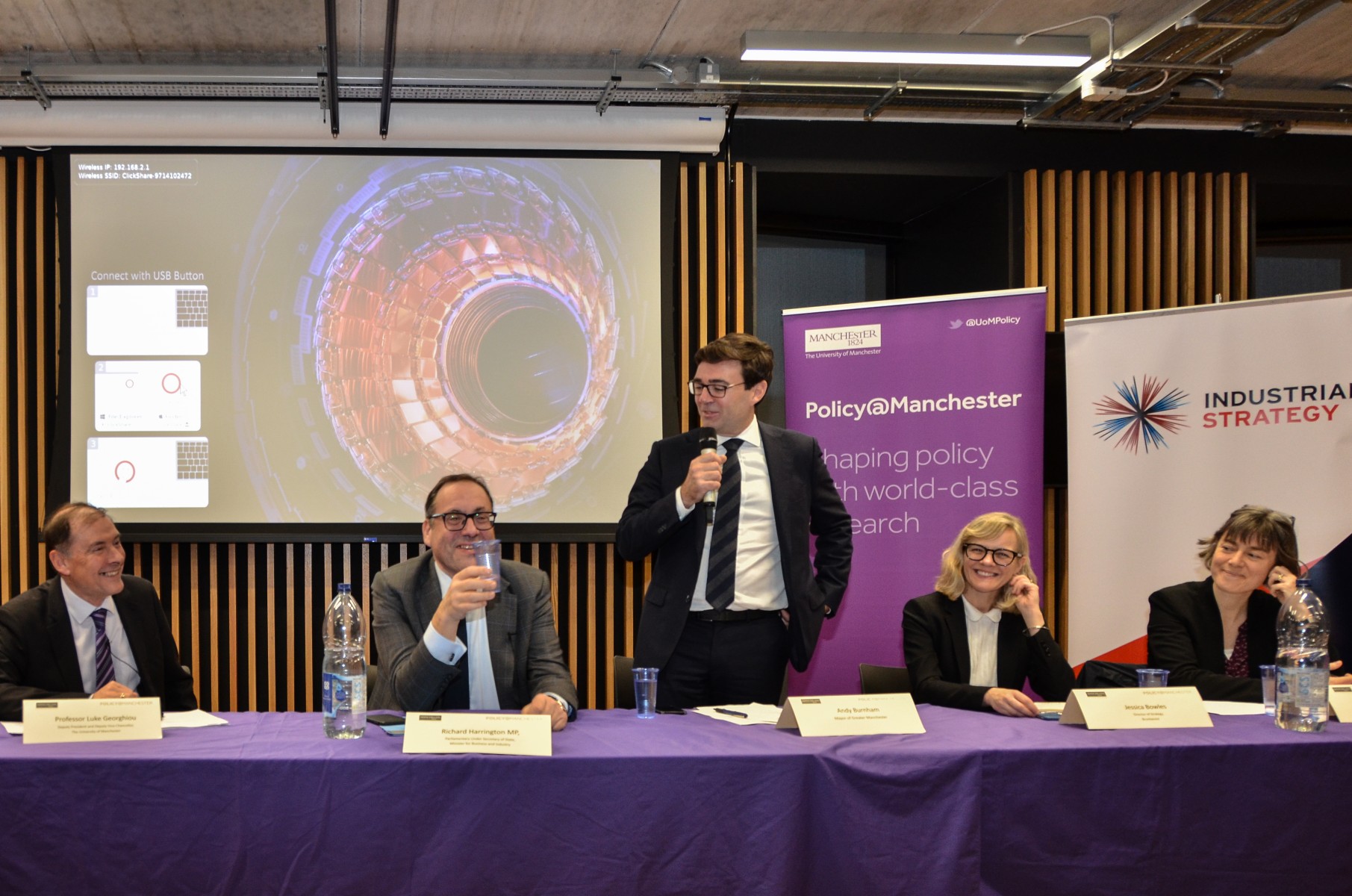 活动讨论如何确保大曼彻斯特地区经济蓬勃发展