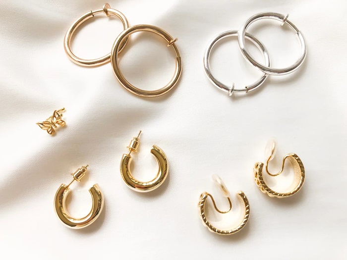 types of clip on earrings