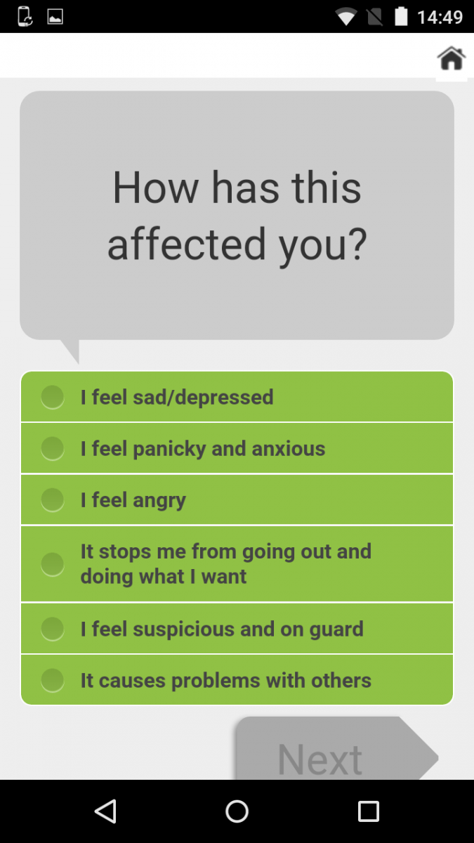 电话应用对心理健康患者有希望的迹象