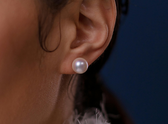 pearl earrings