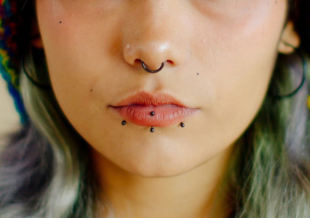 oral piercing jewelry