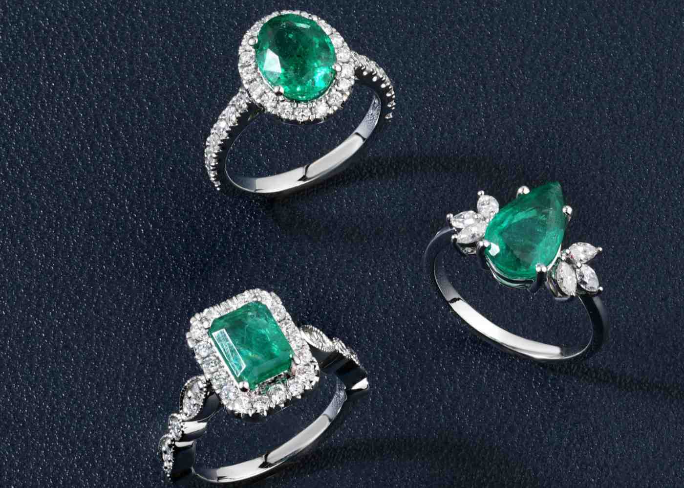 how to clean white gold with gemstones