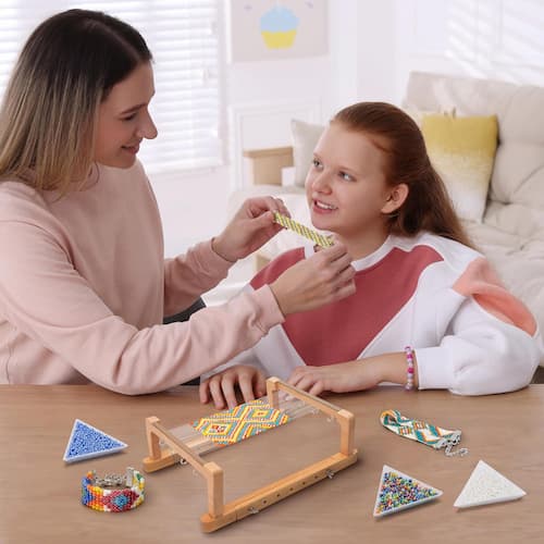 how to finish a loom beaded bracelet