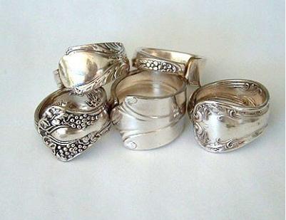 various spoon rings