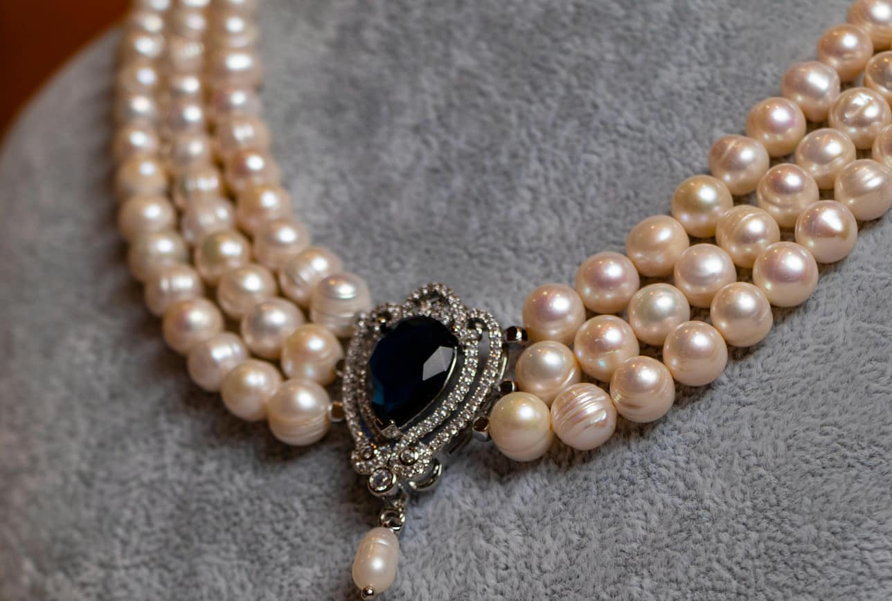 vintage natural pearls