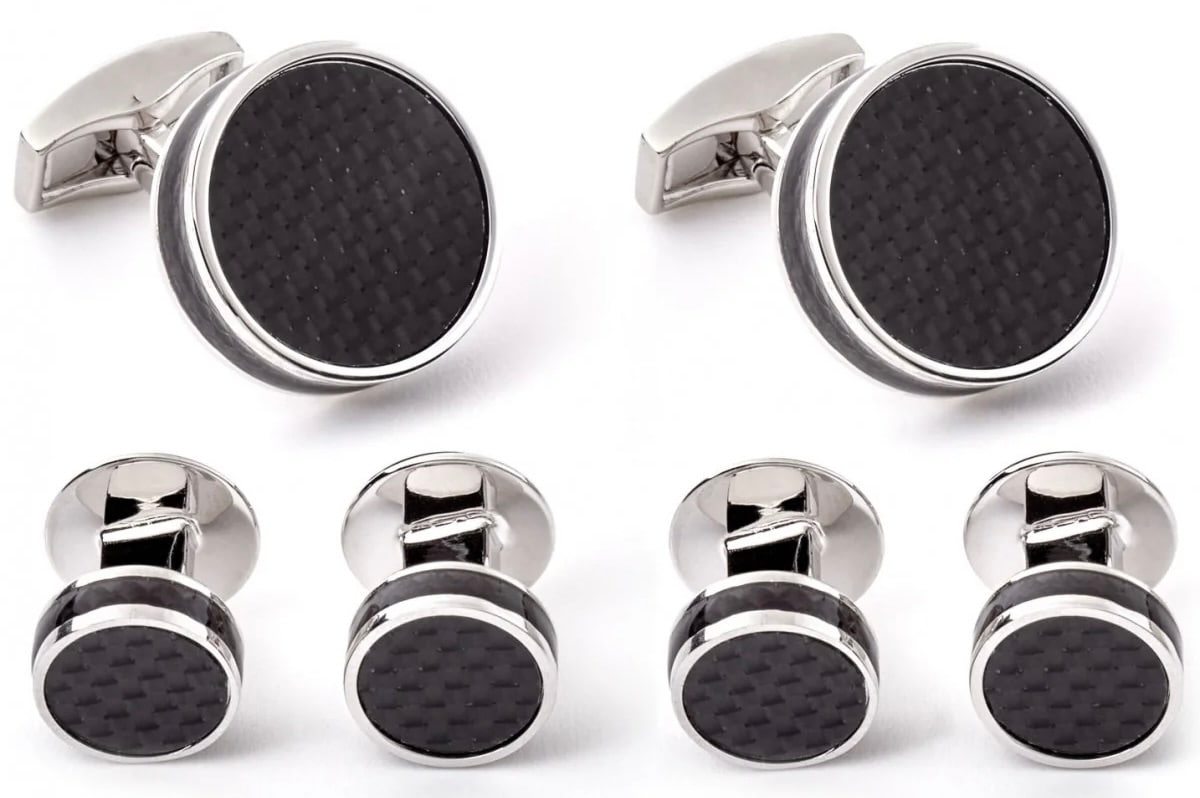 cufflinks and shirt studs