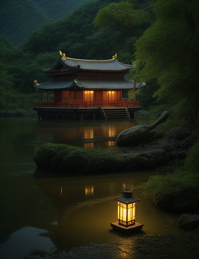 潇湘八景·潇湘夜雨