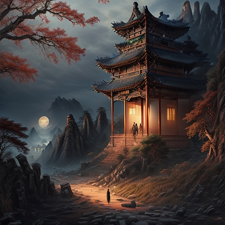 南海馆中
