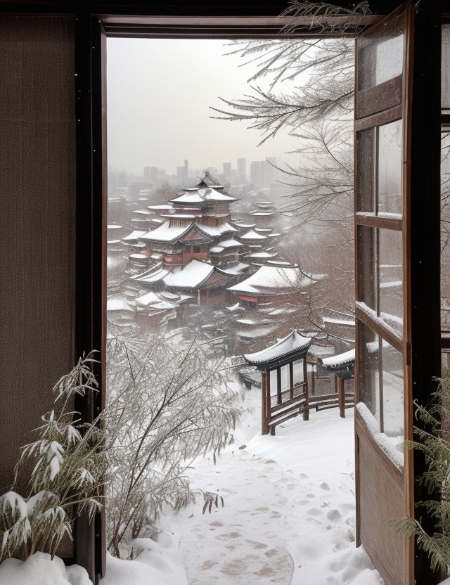 用欧阳文忠韵雪诗