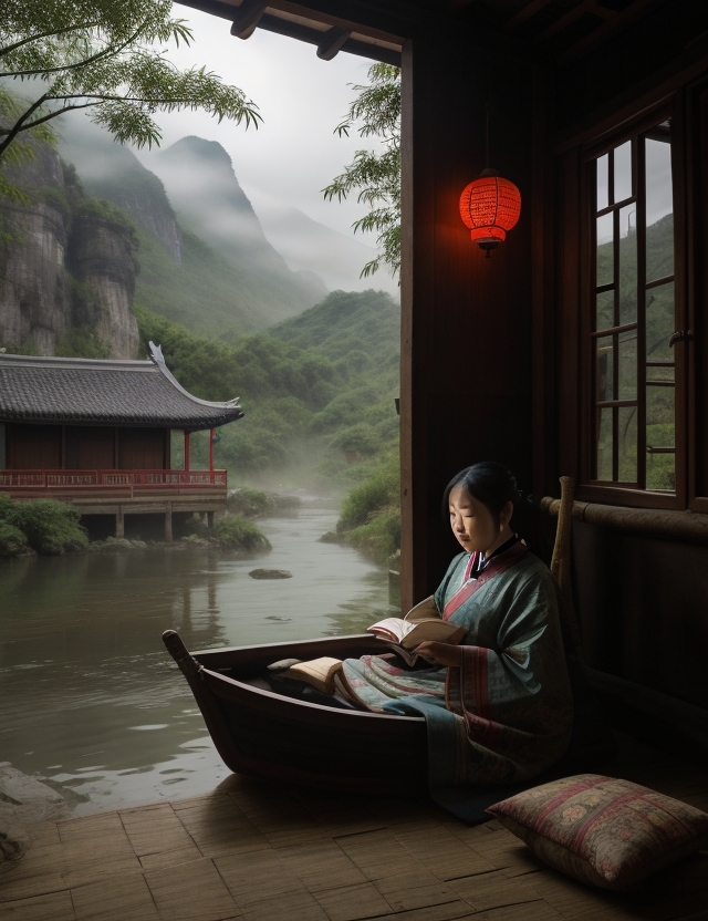 春雨村居