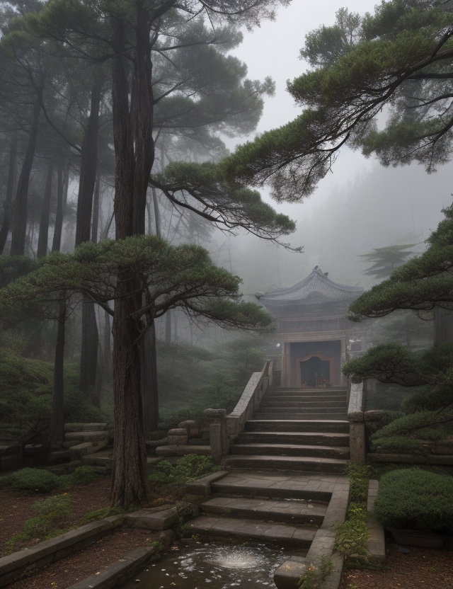 春游凉泉寺