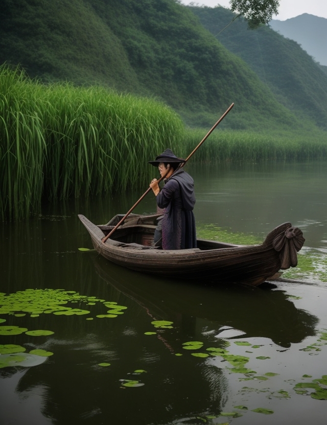 送二友游湘中