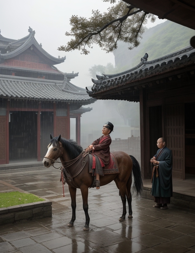 夏日蒲津寺居二首