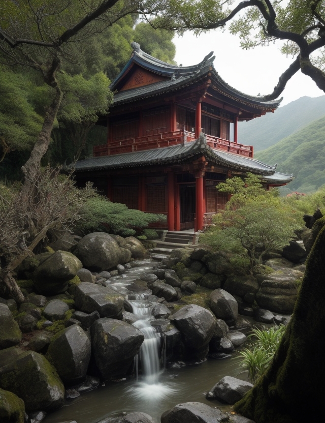 送僧归玉泉寺