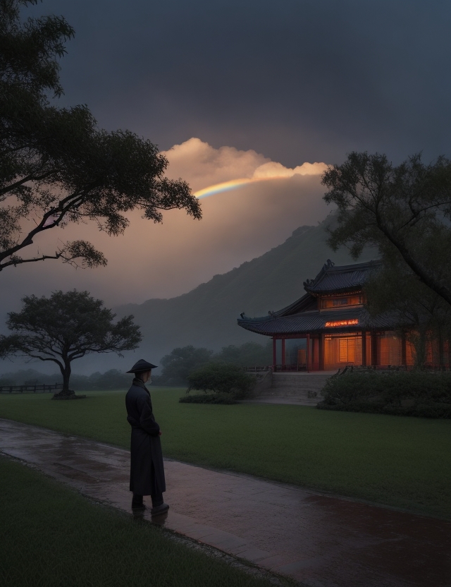 晚游东田寄司空曙