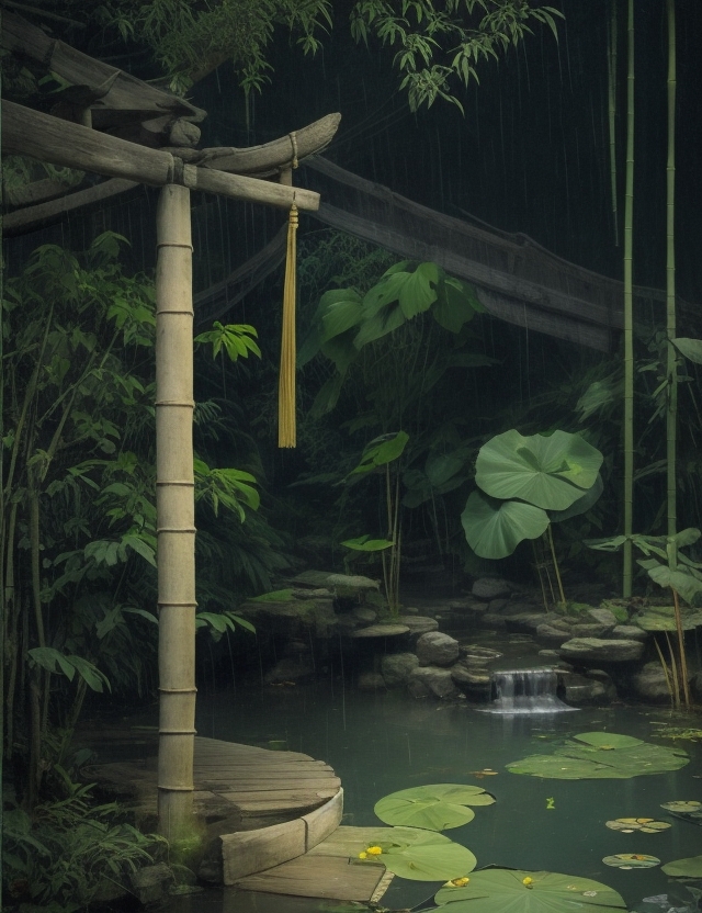 池上晚雨