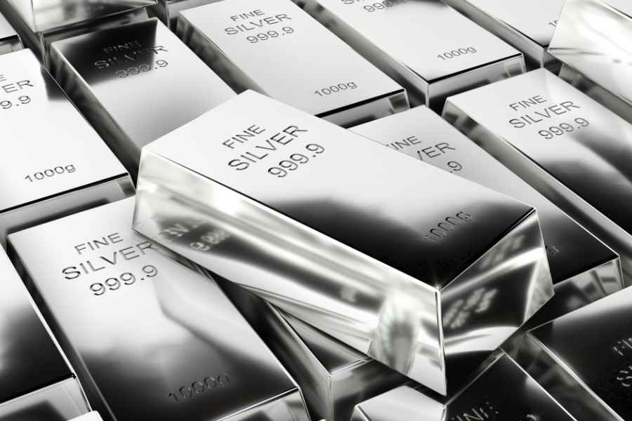 pure silver bullion