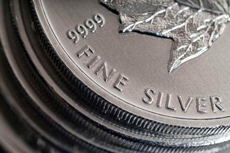 pure silver coin