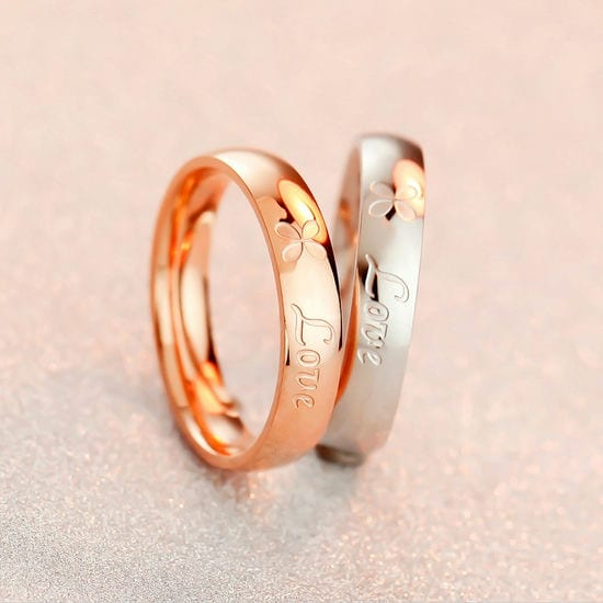 personalized wedding rings