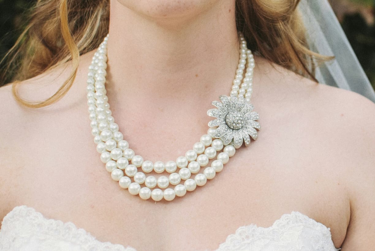 multi strand pearl necklace