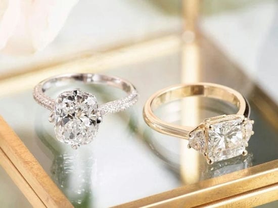 white gold rings